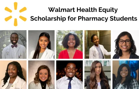 Walmart Health Equity Scholarship for Pharmacy Students